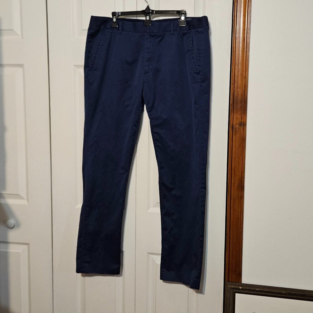 Men's Bonobos Monday Blue Pants size 36w by 32l